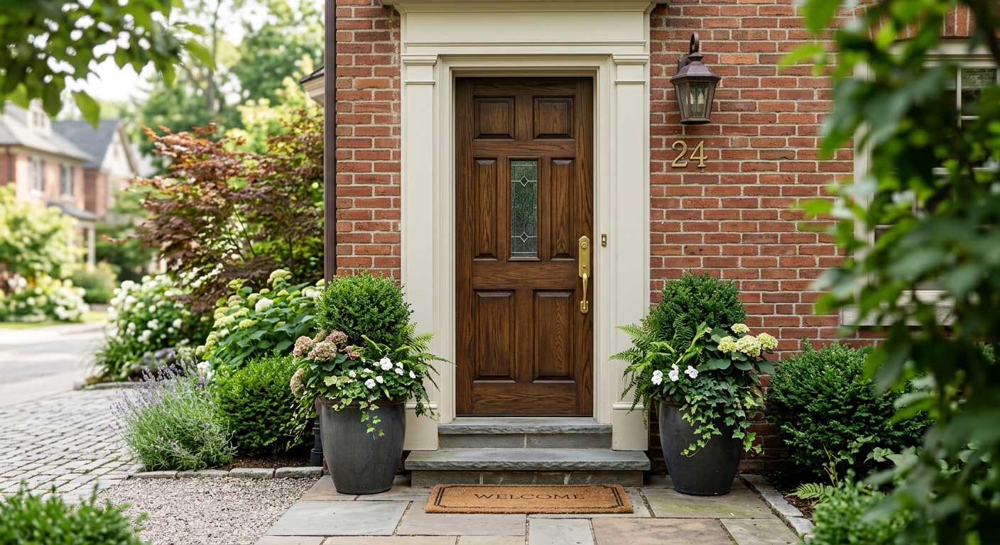 Front entrance renovation