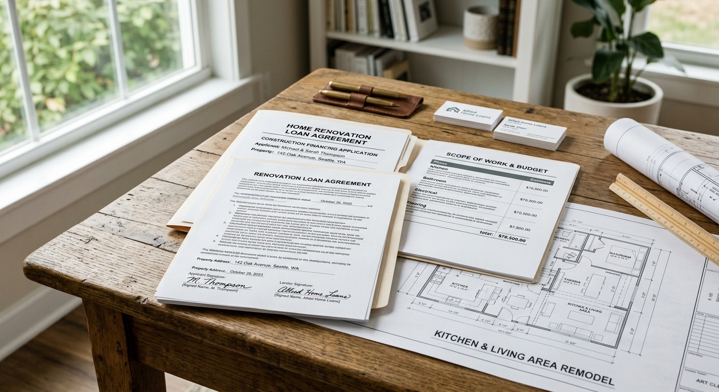 Home renovation loans